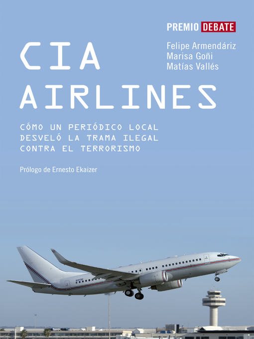 Title details for CIA Airlines by Matías Vallés - Wait list